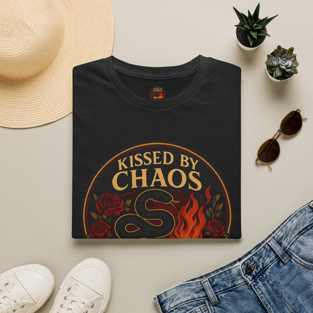 Kissed By Chaos Book Club – 1 Year Anniversary Edition Tee 💋🔥