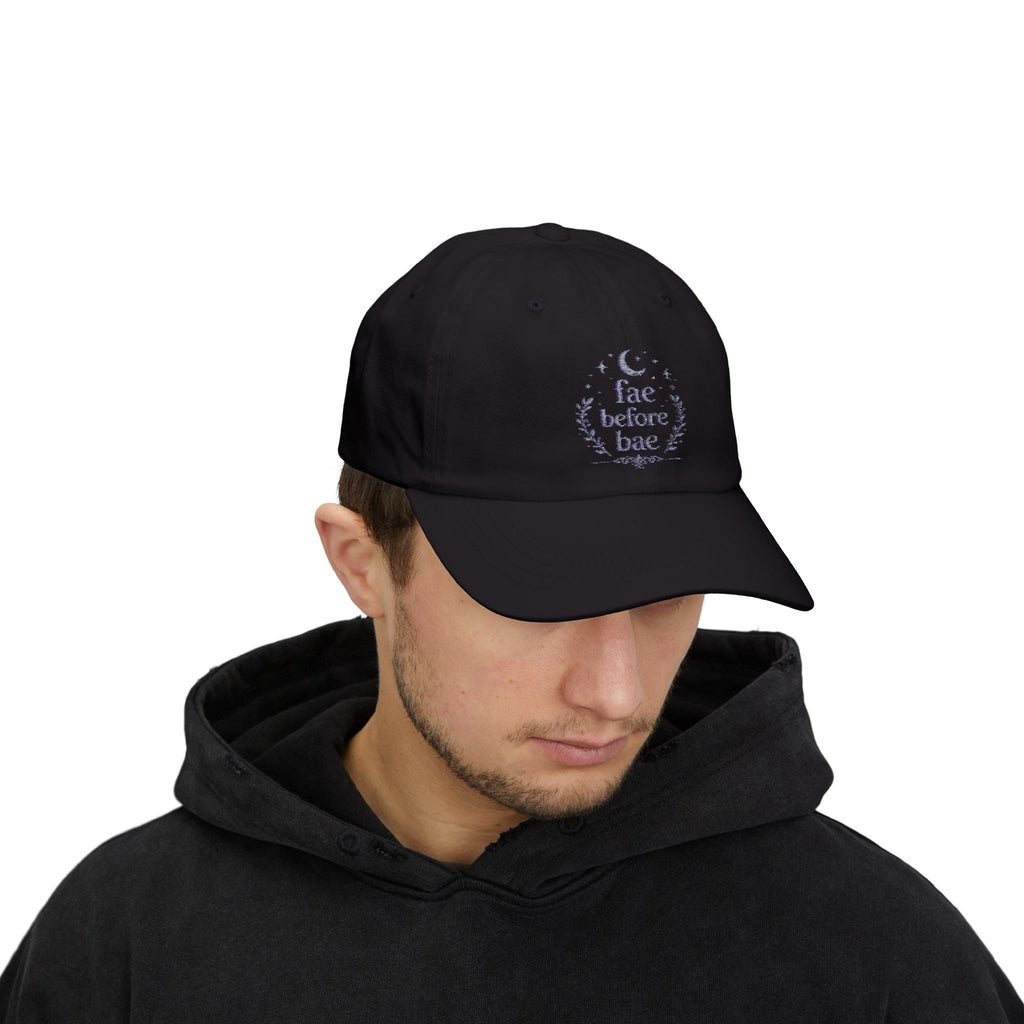 Fae Before Bae Embroidered Cap
