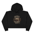 Emotionally Attached to Fictional People Cropped Hoodie