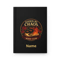 Kissed By Chaos Personalised Book Club Journal 💋🔥
