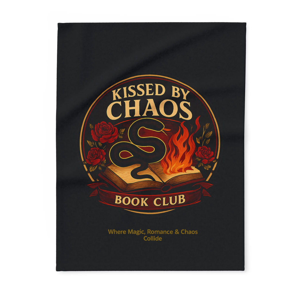 Kissed by Chaos Book Club Arctic Fleece Blanket