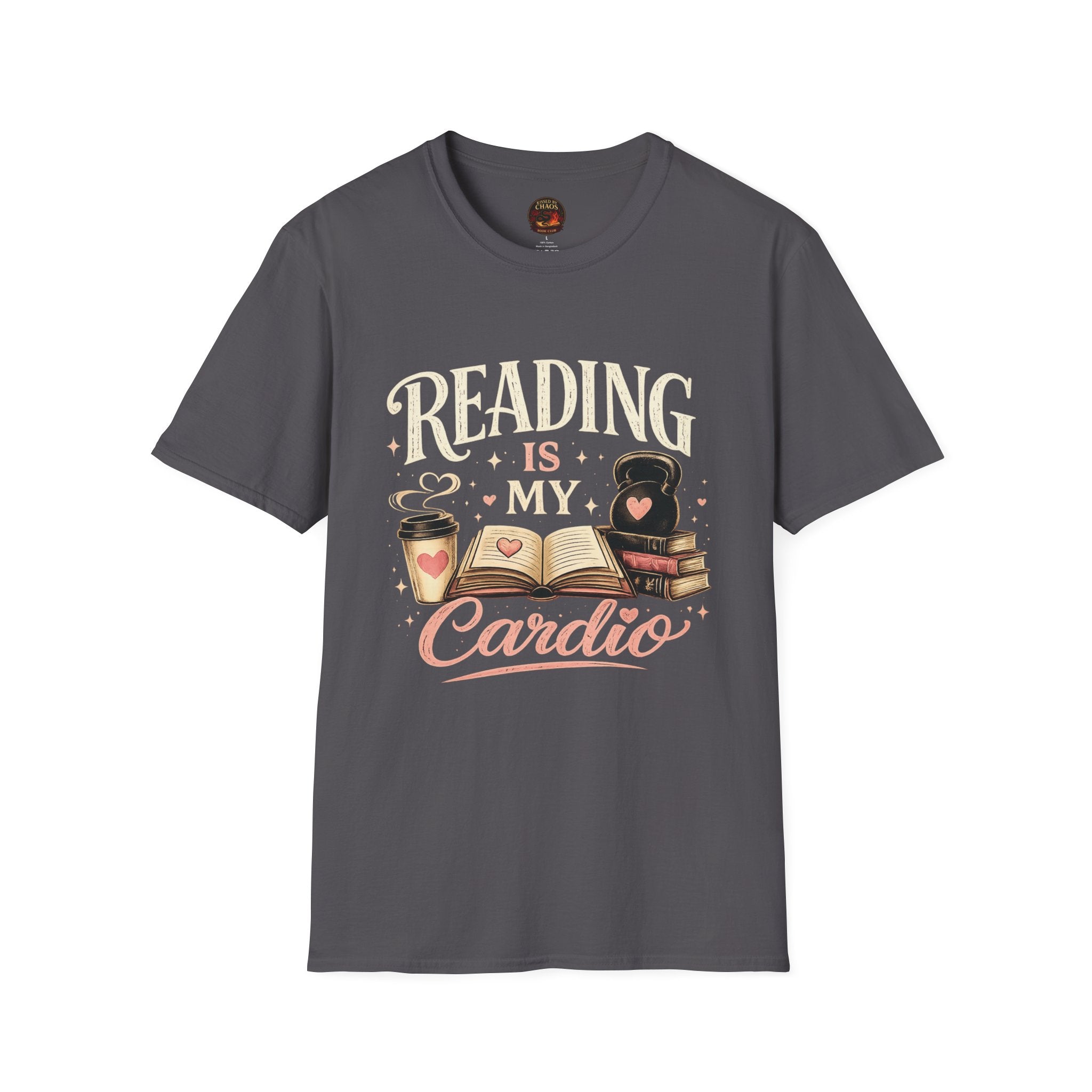 📚 Reading Is My Cardio Book Lover T-Shirt