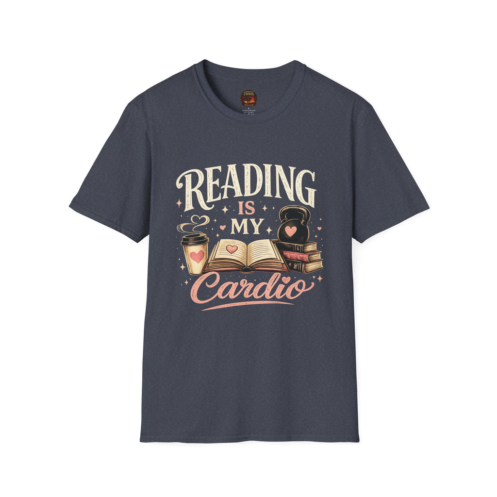 📚 Reading Is My Cardio Book Lover T-Shirt