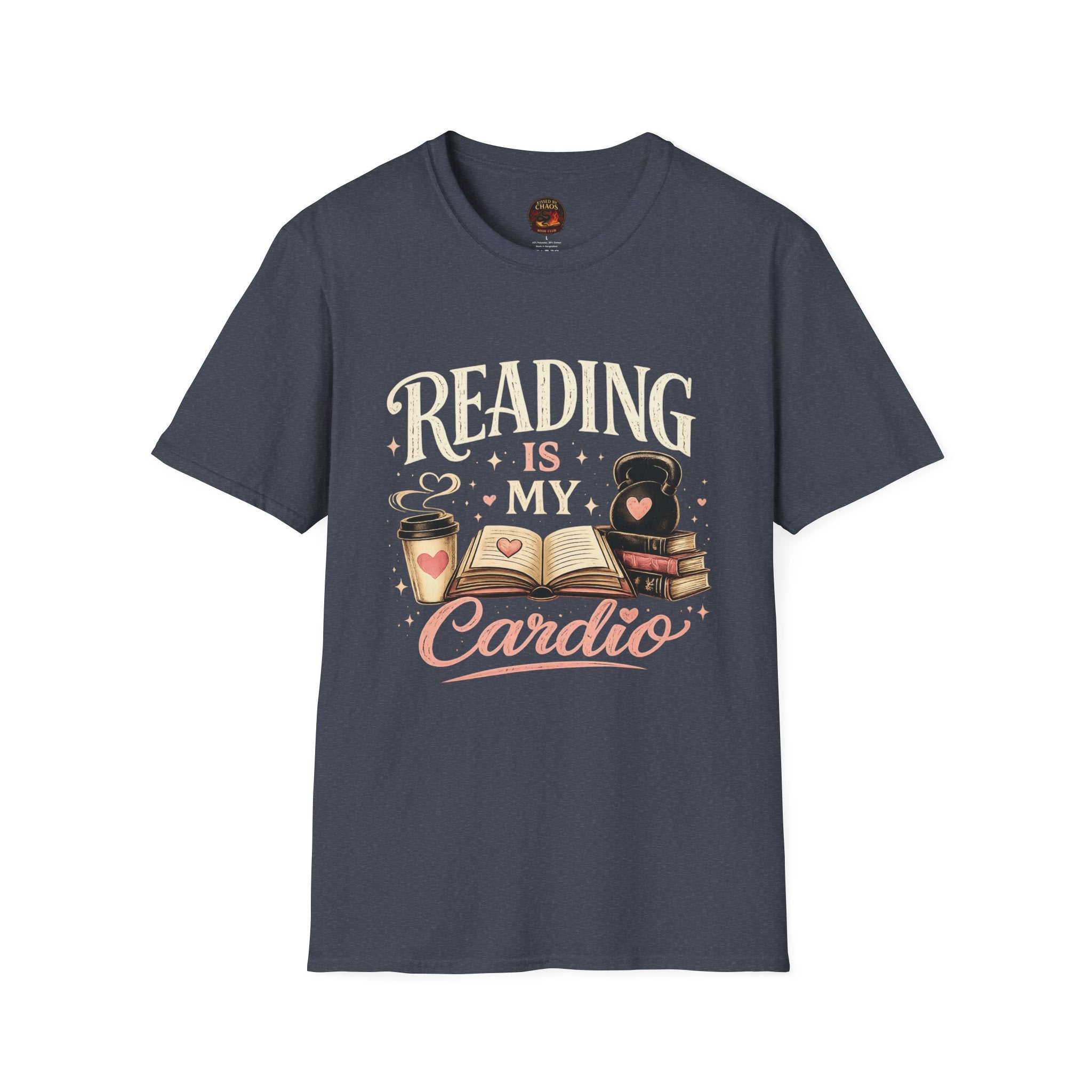 📚 Reading Is My Cardio Book Lover T-Shirt