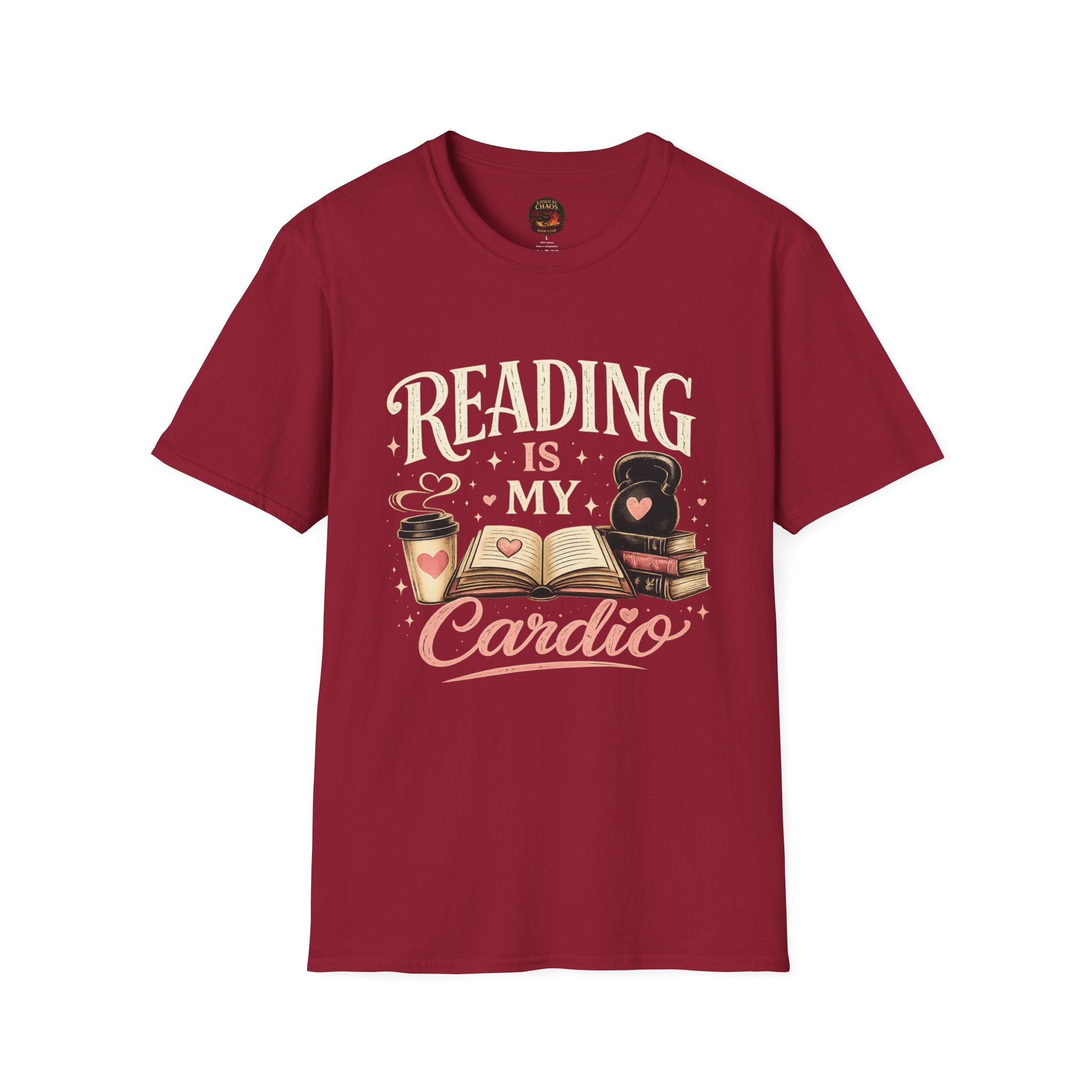 📚 Reading Is My Cardio Book Lover T-Shirt