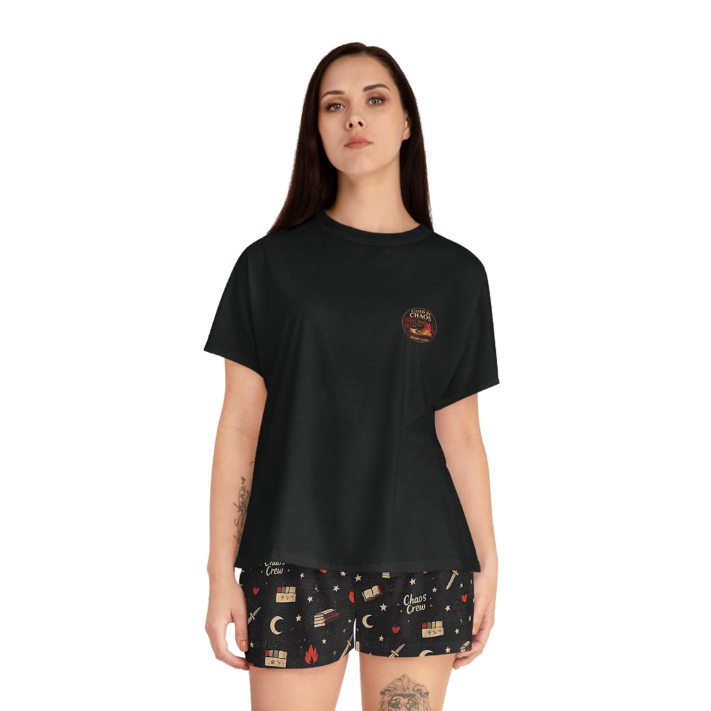 Chaos Crew Midnight Reading Set (Personalised)  💋🔥 Shorts Sleepwear