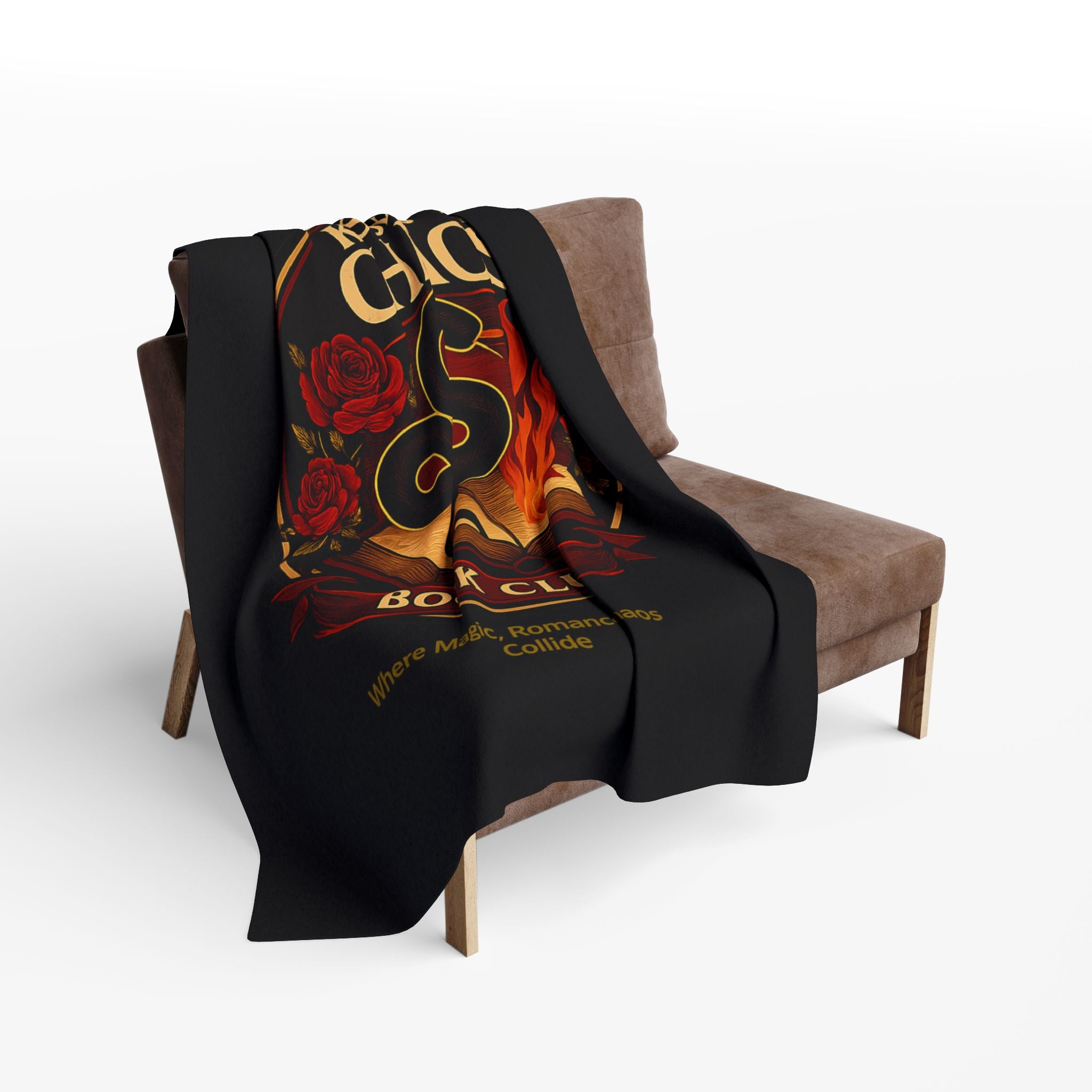 Kissed by Chaos Book Club Arctic Fleece Blanket