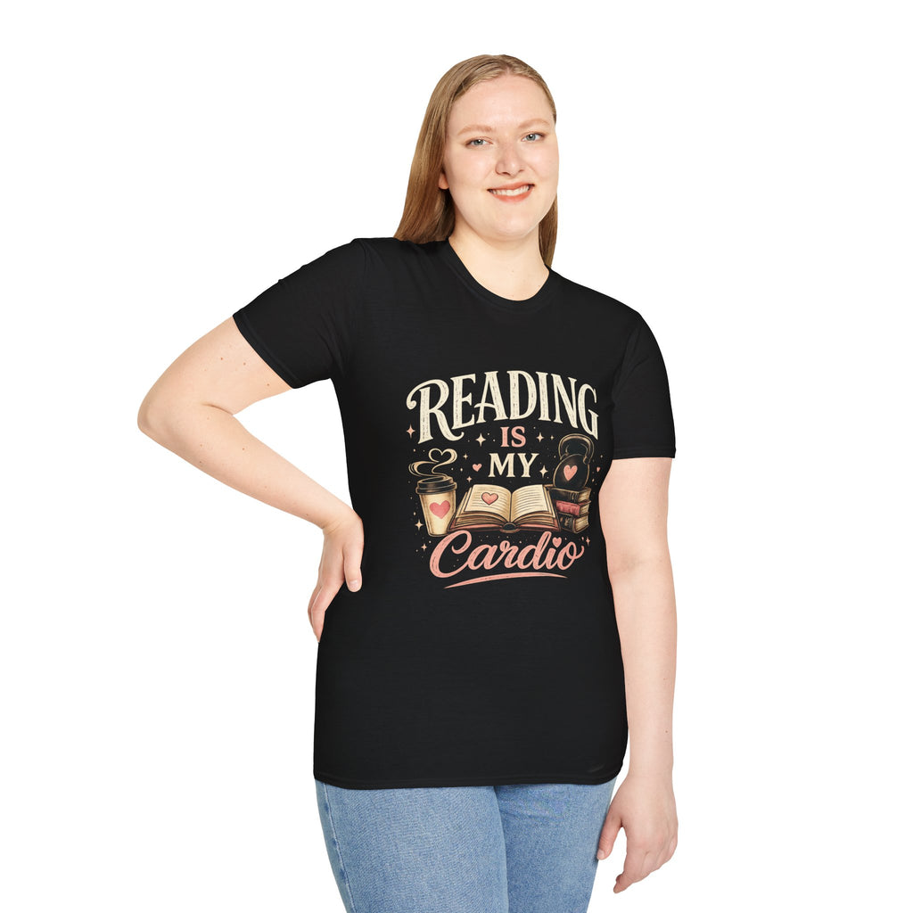📚 Reading Is My Cardio Book Lover T-Shirt