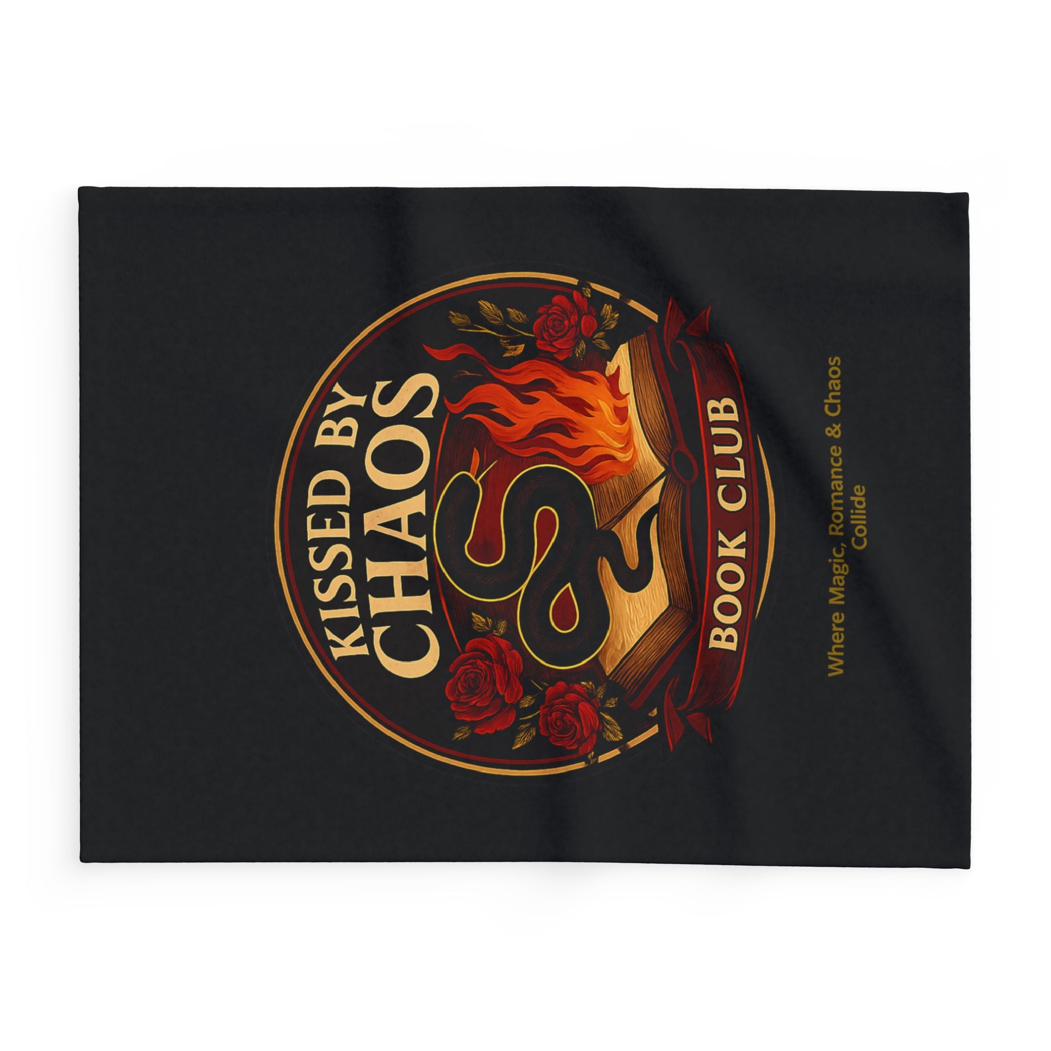 Kissed by Chaos Book Club Arctic Fleece Blanket