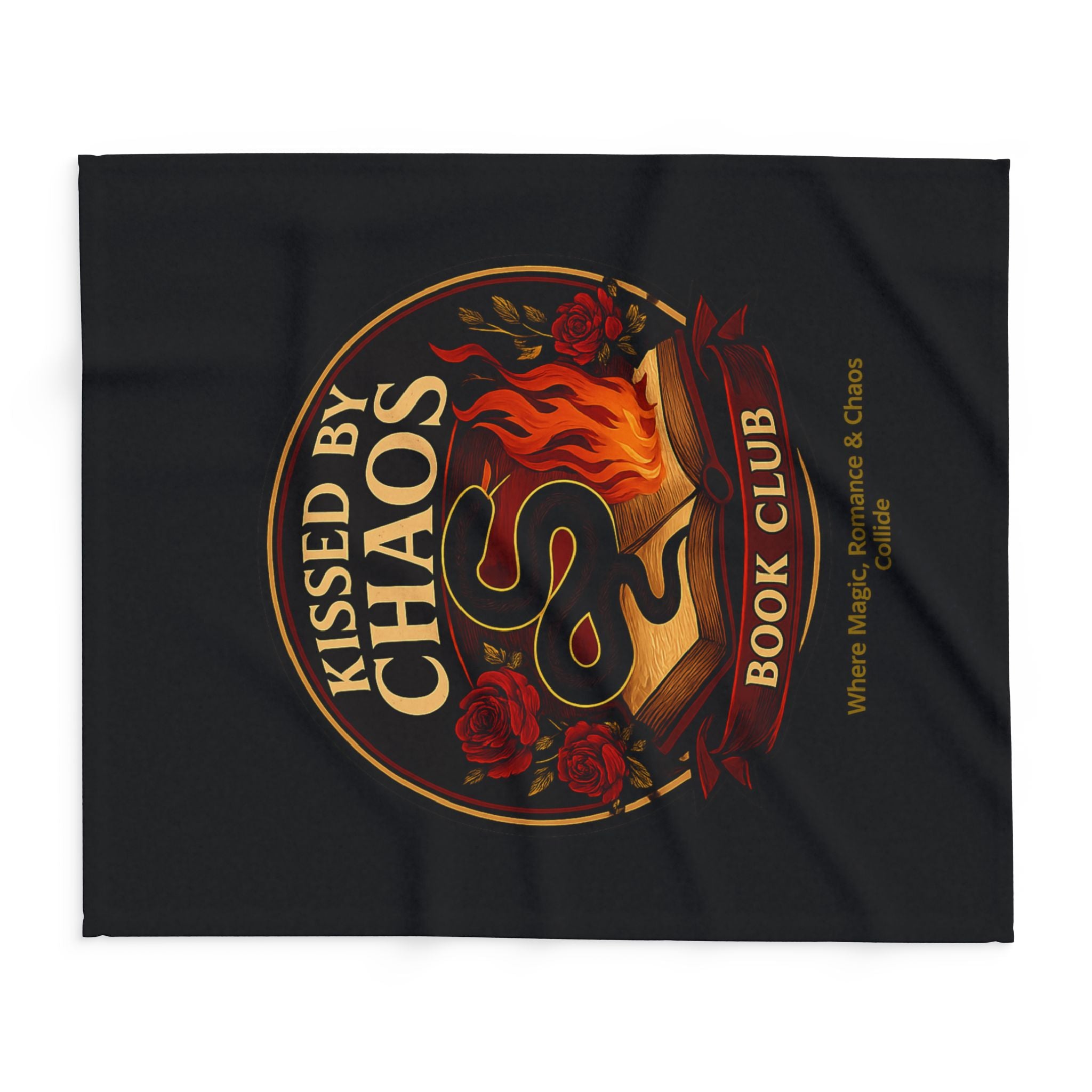 Kissed by Chaos Book Club Arctic Fleece Blanket