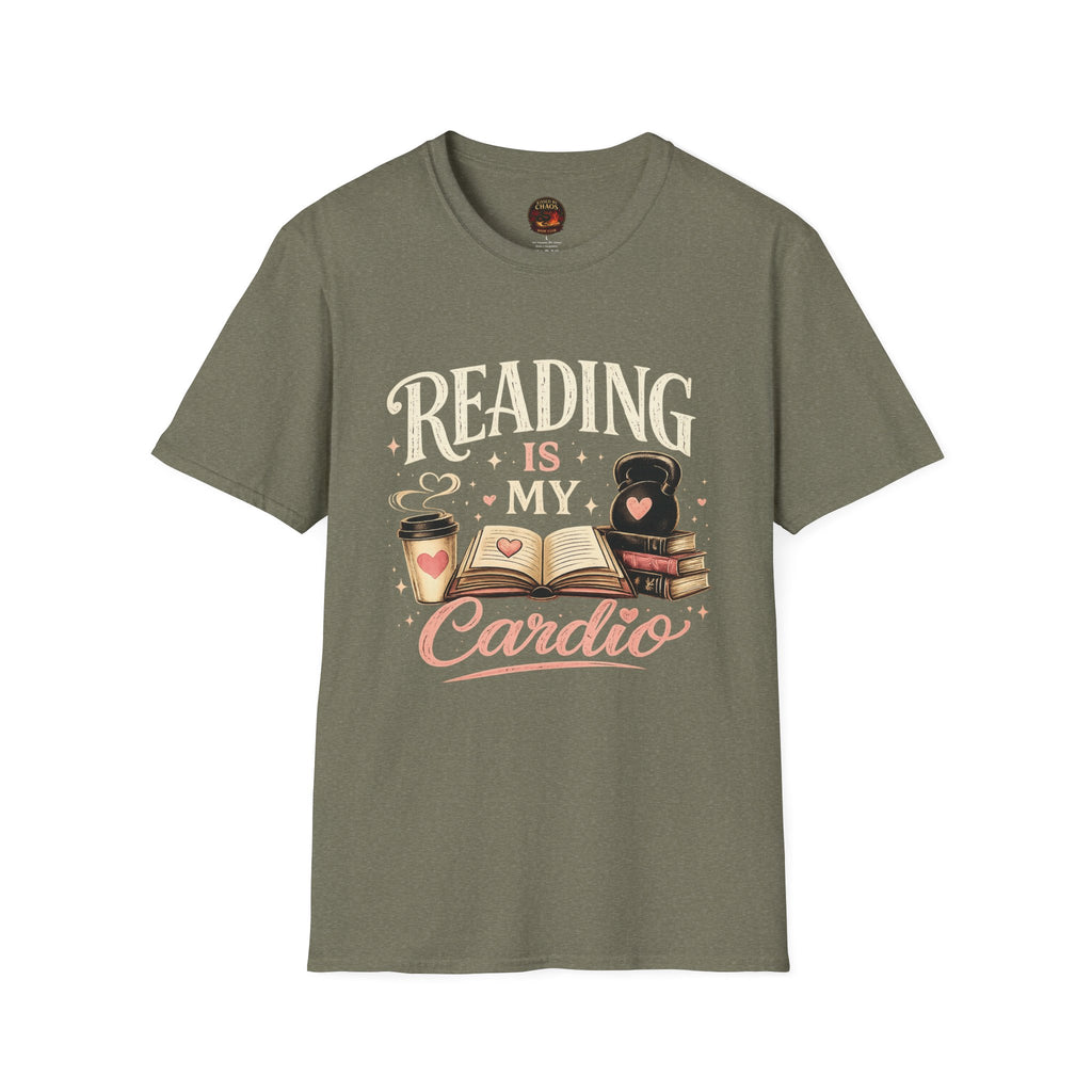 📚 Reading Is My Cardio Book Lover T-Shirt