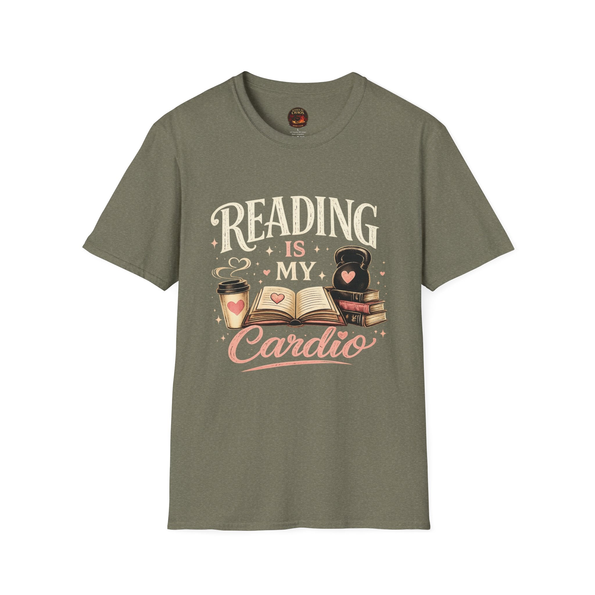 📚 Reading Is My Cardio Book Lover T-Shirt