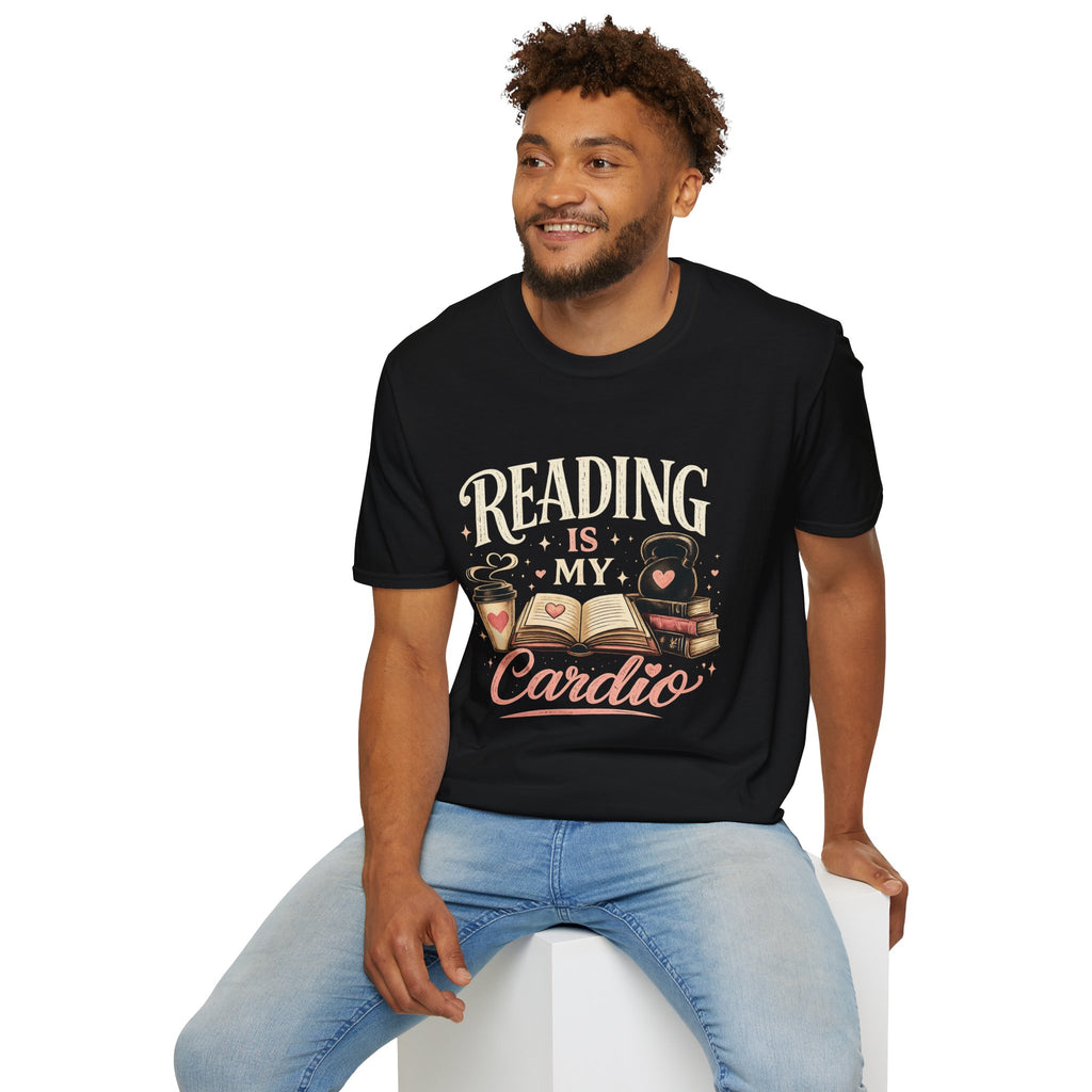 📚 Reading Is My Cardio Book Lover T-Shirt