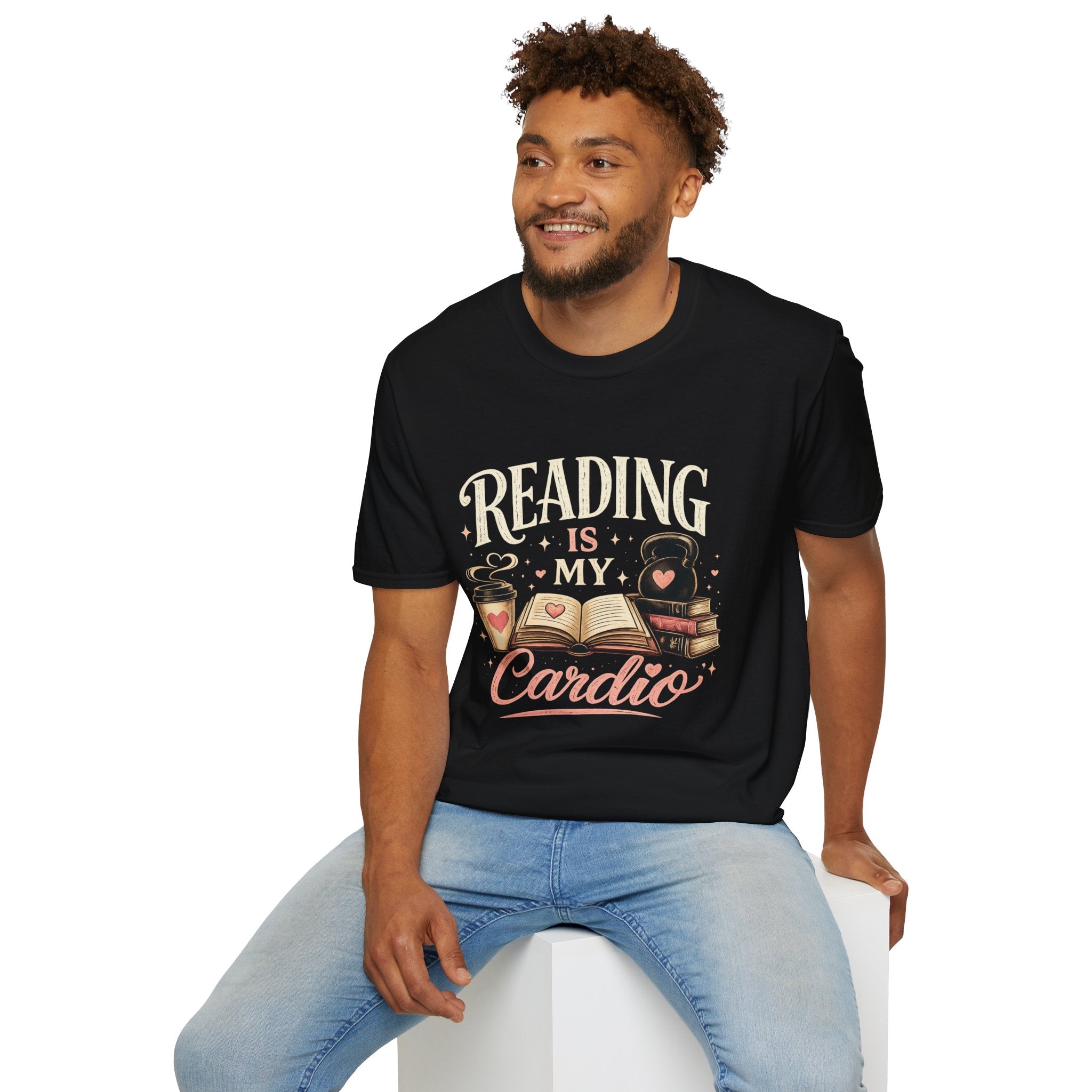 📚 Reading Is My Cardio Book Lover T-Shirt