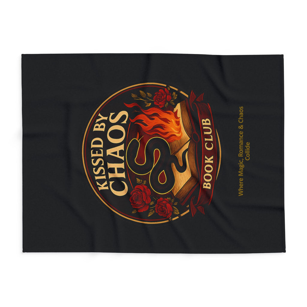 Kissed by Chaos Book Club Arctic Fleece Blanket
