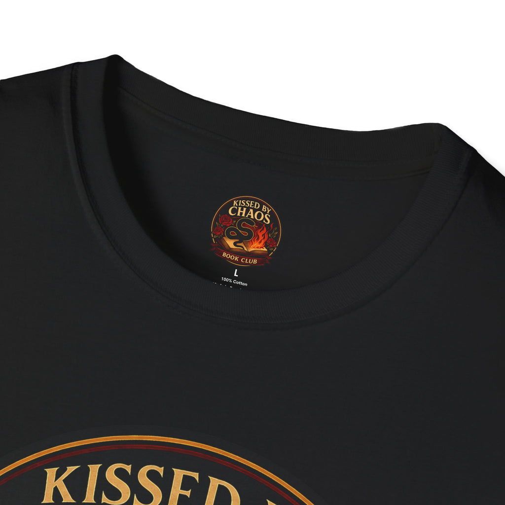 Kissed By Chaos Book Club – 1 Year Anniversary Edition Tee 💋🔥