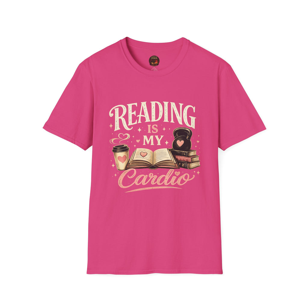 📚 Reading Is My Cardio Book Lover T-Shirt