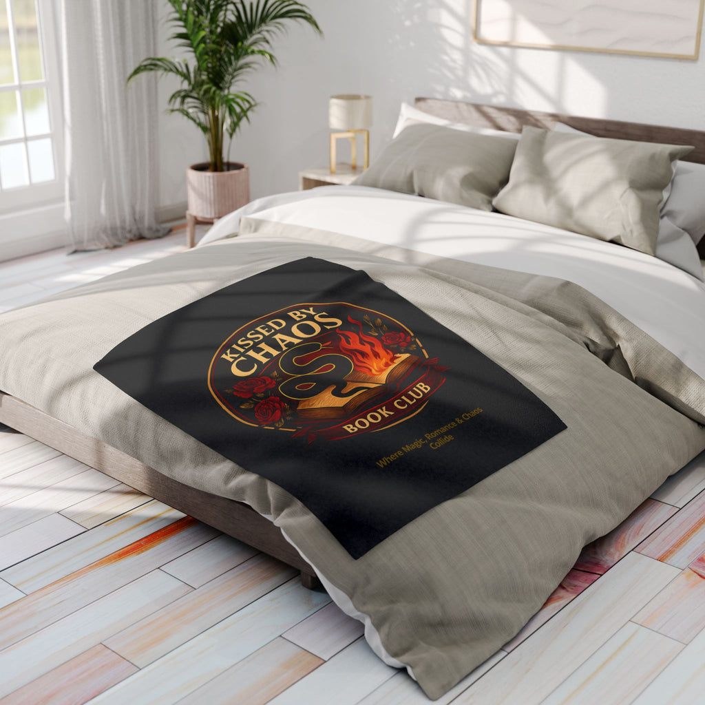 Kissed by Chaos Book Club Arctic Fleece Blanket