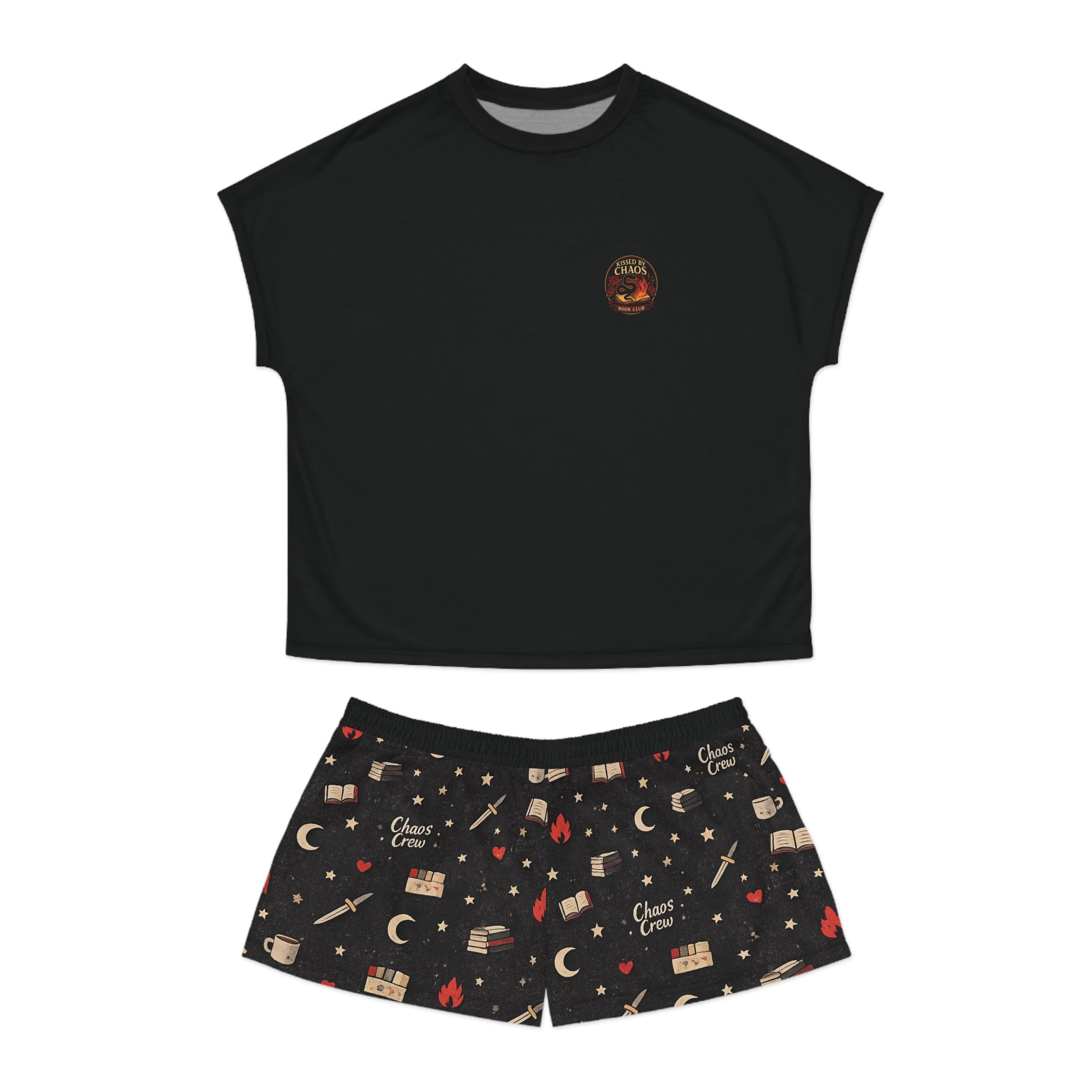 Chaos Crew Midnight Reading Set (Personalised)  💋🔥 Shorts Sleepwear