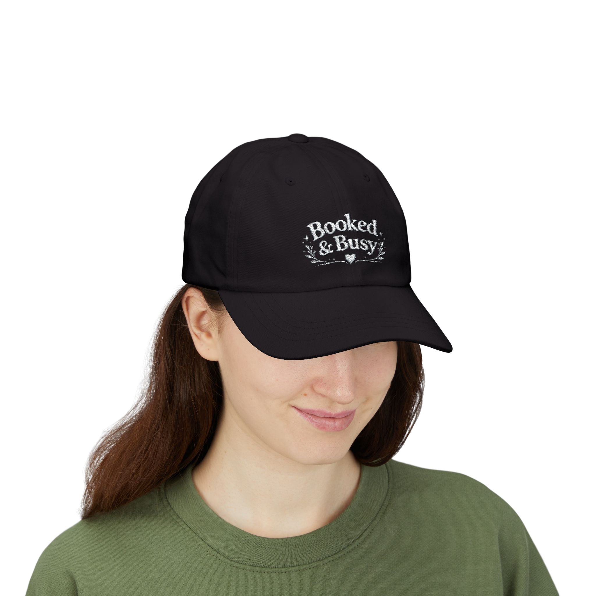 Booked & Busy Embroidered Cap
