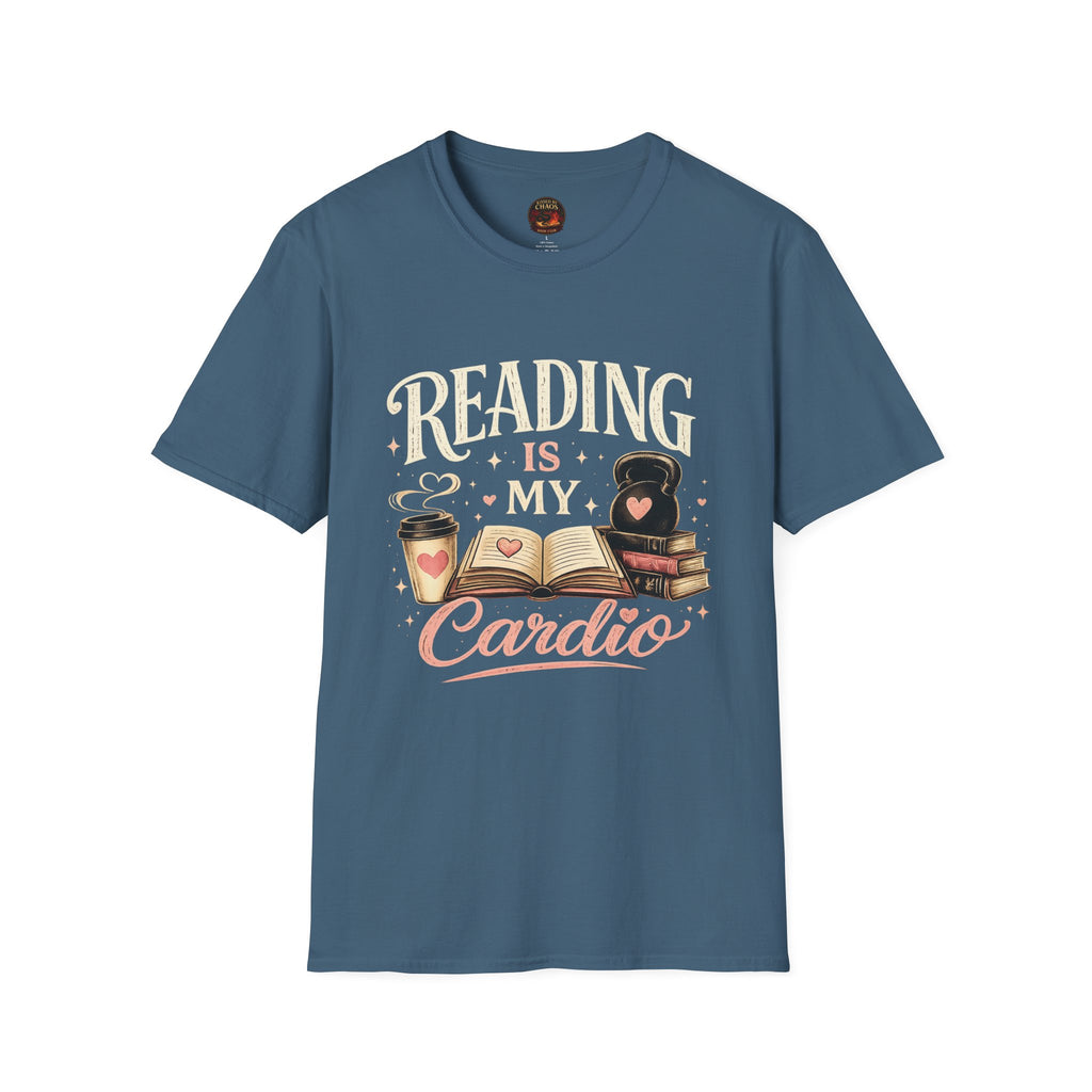📚 Reading Is My Cardio Book Lover T-Shirt