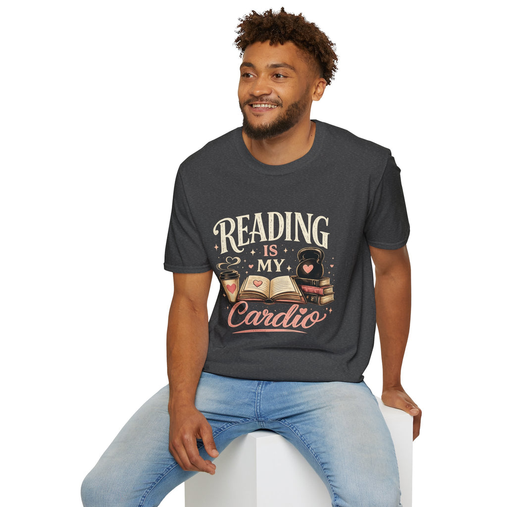 📚 Reading Is My Cardio Book Lover T-Shirt